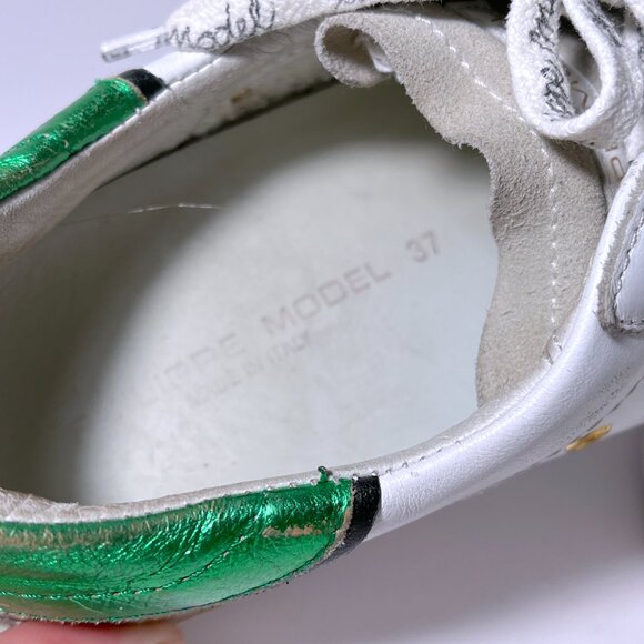 Philippe Model Distressed Leather Sneakers - Picture 12 of 16
